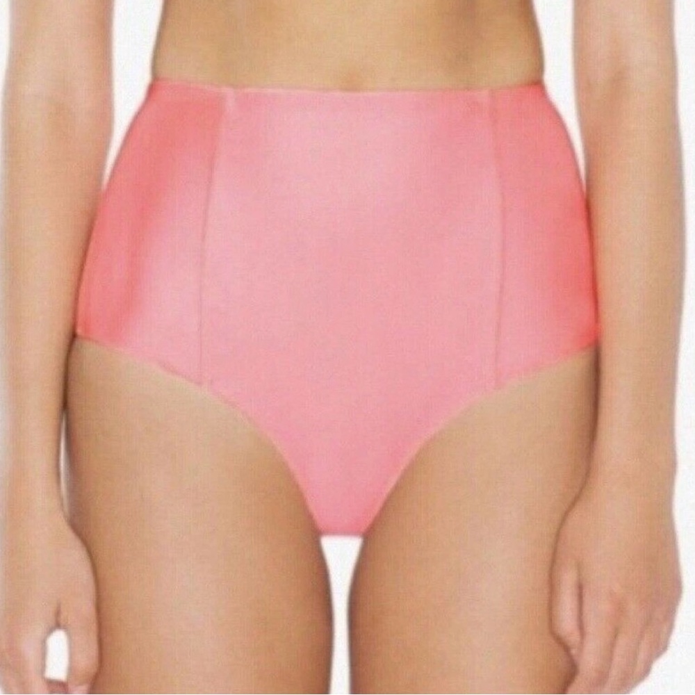 ♥️… American Apparel High-Waisted Pink Swim Bottoms